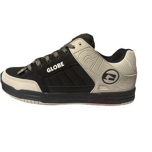 Globe Black and Cream Sneakers